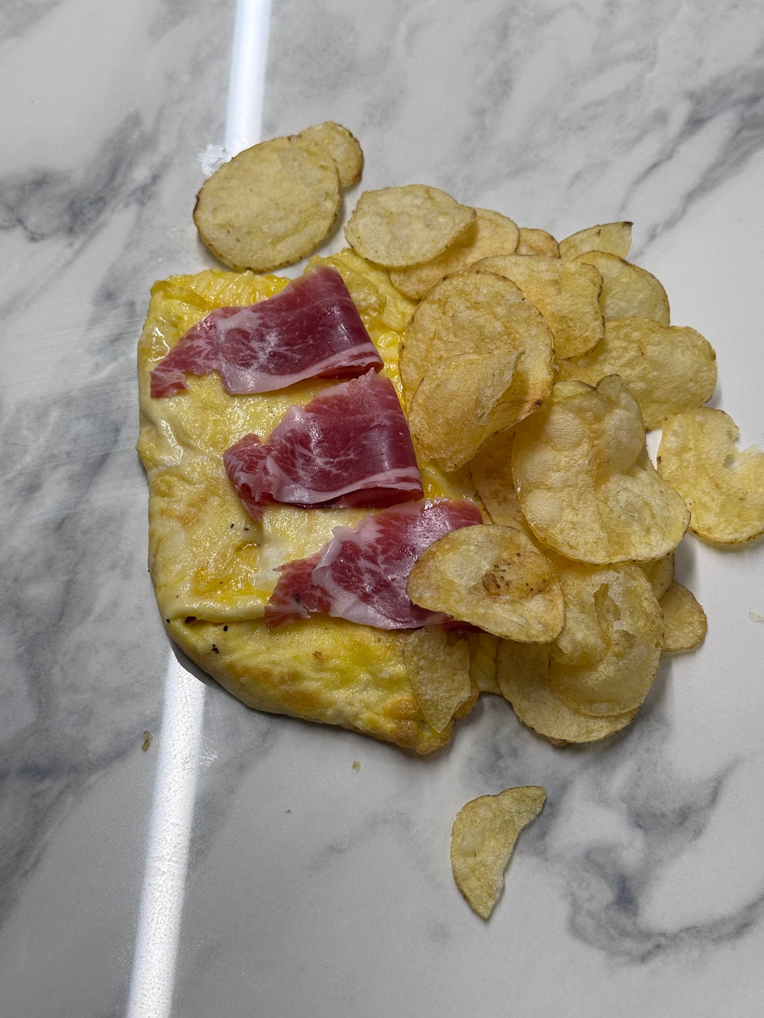 French Omelette & Spanish Jamon Breakfast